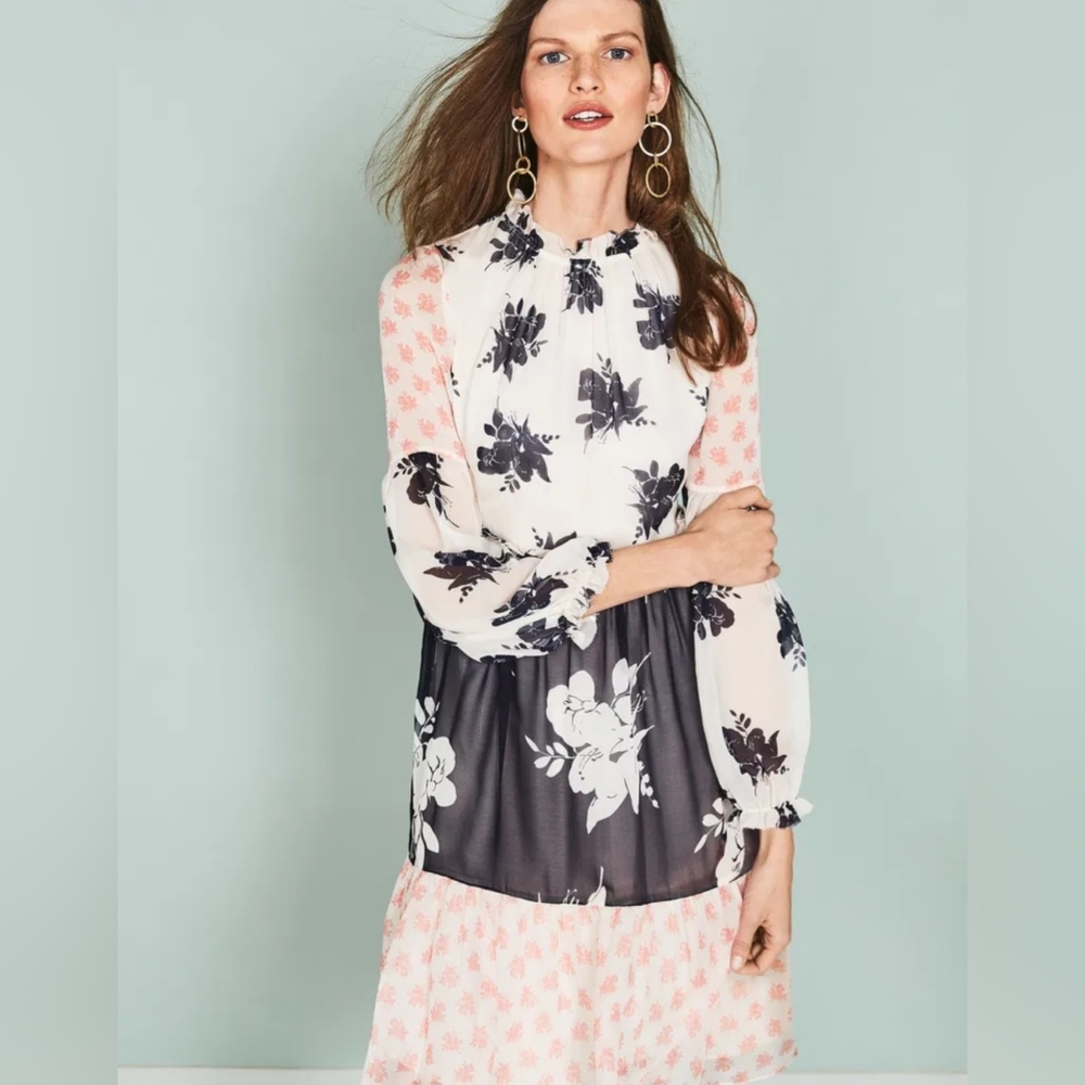 Boden ruffle dress